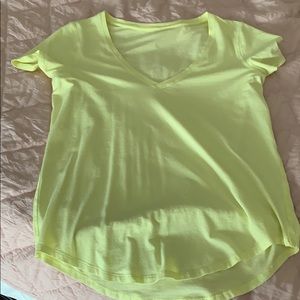 LULUlemon Love tee V neck